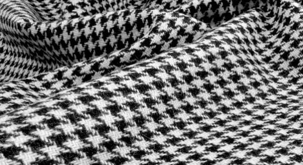 Houndstooth stof
