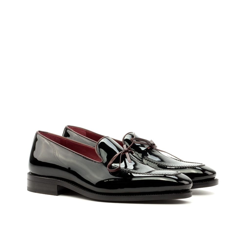 loafer in zwart patent lak