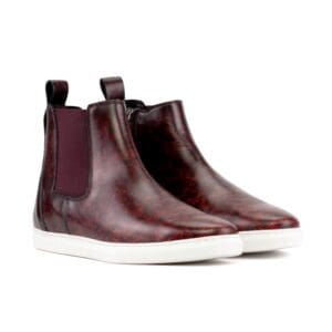 Chelsea sport in bordeaux rood patina