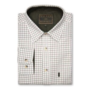 Tattersall country shirt green